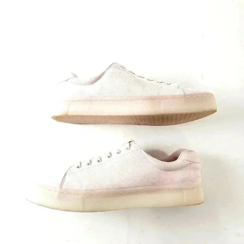 H&M Chunky Platform  Rose Pink Sneakes - 9.5 - Picture 5 of 9